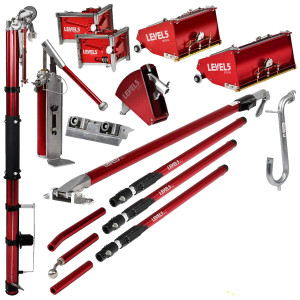 Level5  4-625 Mega Ful Set  zestaw do obróbki wykończeniowej płyt kartonowo gipsowych (Level 5)