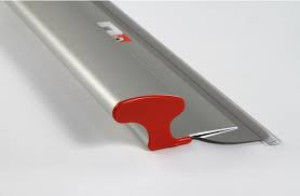 OLEJNIK 12391250G3 Aluminiowa szpachelka do gładzi 125 cm, grubość blachy 0,3 mm
