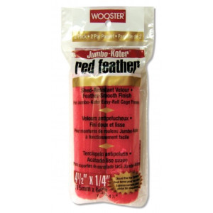 Wooster Jumbo-Koter Red Feather wałek welurowy do malowania TM 115mm (2szt) (RR311)