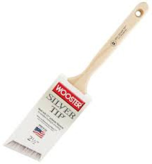 Wooster Pędzel malarski do glazury skośny i do gładkich powierzchni Silver Tip 2,5" (5221)