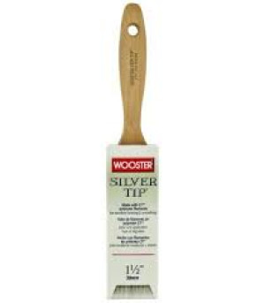 Wooster Pędzel malarski do glazury skośny i do gładkich powierzchni Silver Tip 1,5" (5222)