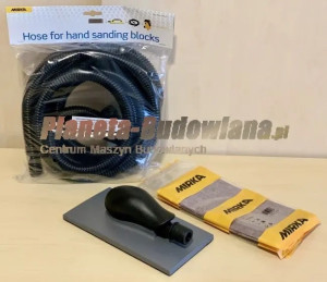 Mirka Zestaw do szlifowania ręcznego hebel z wężem 115 x 230 mm Handy Kit Pro ZESTAW17A