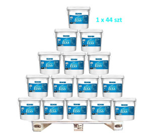 SEMIN EXPERT LISS Gotowa gładź szpachlowa do wnętrz wiadro 18 kg 1 paleta 44 szt