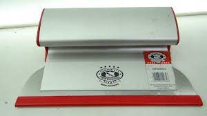 OLEJNIK 1239250G3 Aluminiowa szpachelka do gładzi 25 cm, grubość blachy 0,3 mm