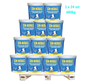 SEMIN Sem Murale gotowy klej do tapet i tkanin z włókna szklanego wiadro 20 kg - paleta 24 szt.