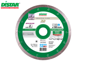 DiSTAR Granite Premium Ø180 1A1R diamentowa do ciecia materiałów twardych na mokro