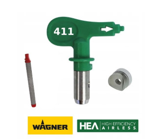 Wagner dysza HEA ProTip z filtrem paluszkowym czerwonym 411 (0554411 / 554411)