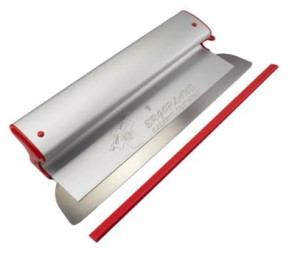 OLEJNIK 12391000G3 Aluminiowa szpachelka do gładzi 100 cm, grubość blachy 0,3 mm