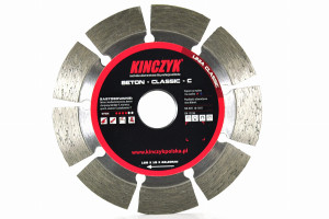KIŃCZYK Tarcza diamentowa do cięcia BETON CLASSIC-C 125MM (10-1031)