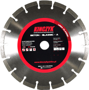 KIŃCZYK Tarcza diamentowa do cięcia BETON CLASSIC-A 350 MM (10-1017)