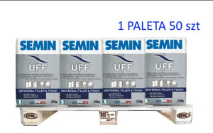 SEMIN UFF UNIVERSAL FILLER & FINISH masa uniwersalna do wielu zastosowań (25kg worek) - paleta 50szt