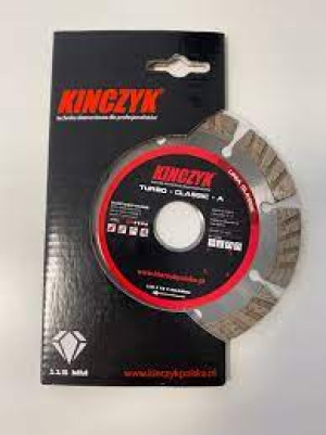 KIŃCZYK Tarcza diamentowa do cięcia TURBO CLASSIC-A 115 MM (11-1011)