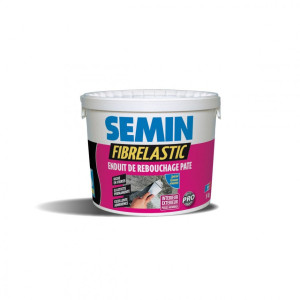 SEMIN FIBRELASTIC Gotowa elastyczna masa reperacyjna do napraw z włóknem szklanym wiadro 1,5l