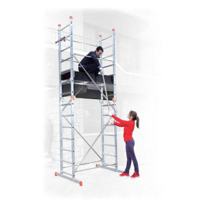 Faraone AK400 Super podest roboczy (składany) wysokość robocza 5m