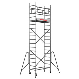 Faraone TOP FLEX wieża jezdna 75X160 S160-34 wysokość robocza 4,12m