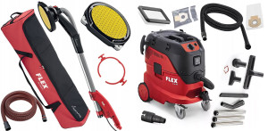 FLEX GE 7 MH-R SH żyrafa+ S44 L AC odkurzacz Zestaw do szlifowania (494.534 + 444.146)