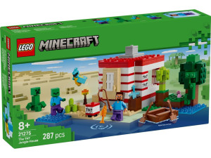 LEGO 21275 Minecraft Dom TNT w dżungli
