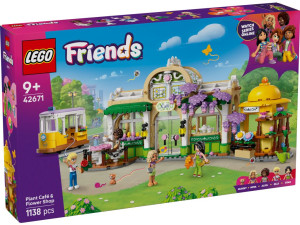 LEGO 42671 Friends Zielona kawiarnia i kwiaciarnia