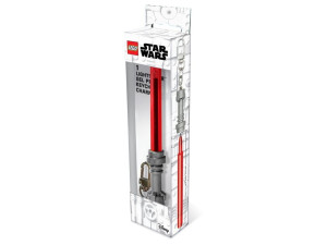 LEGO 53509 Classic Star Wars – żelowy długopis Świetlny Miecz z klipsem (czerwony)