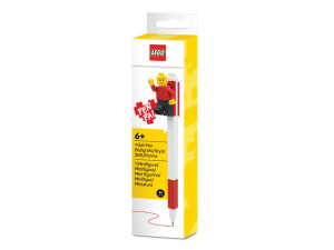 LEGO 53704 Classic Długopis żelowy LEGO 2.0 - Czerwony z Minifigurką
