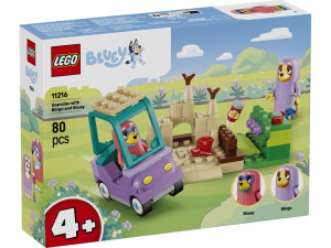LEGO 11216 Bluey Babunie z Bingo i Blue