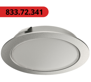 Oprawa wpuszczana/nawierzchniowa okrągła, LED 2047, 12 V Häfele LOOX - barwa 4000K neutralna