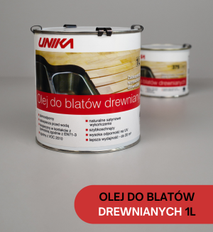Olej do blatów drewnianych - UNIKA 1L