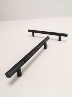 Uchwyt FABIO 128 mm czarny mat