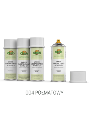 Lakier zabezpieczający retusz CLEHO C31 004 PÓŁMATOWY