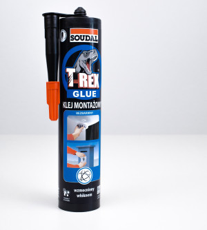 Klej montażowy T-REX transparentny 310 ml