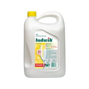 LUDWIK płyn do naczyń 5L Cytryna