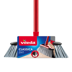 VILEDA szczotka profilowana classica 2w1 + kij