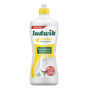 LUDWIK płyn do naczyń 900g Cytryna
