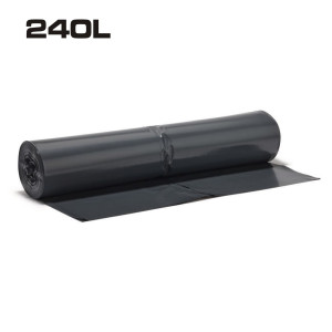 Worki 240L 120x140cm czarne 10 sztuk