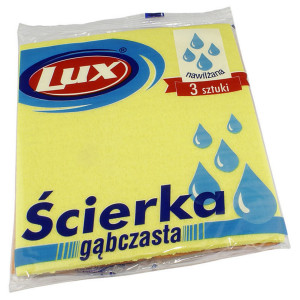 Ścierka gąbczasta 3 sztuki