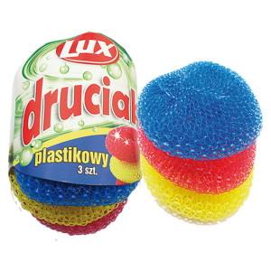 Druciak plastikowy 3 sztuki
