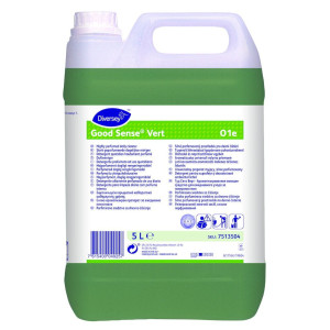 DIVERSEY Good Sense Vert 5L uniwersalny preparat myjący, silnie perfumowany