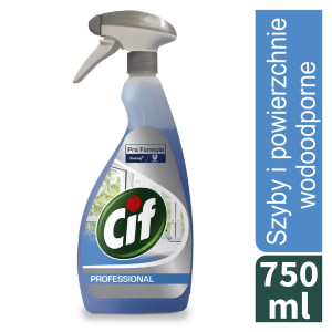 Cif Professional Glass & Multi Surface Cleaner 750ml preparat do mycia powierzchni szklanych i wielu powierzchni zmywalnych