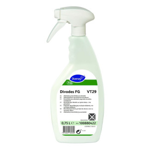 Divodes FG 750ml preparat dezynfekcyjny na bazie alkoholu, nie wymaga płukania