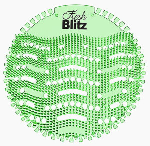 Air Blitz Wave Kiwi&Grejpfrut zapachowo-enzymatyczna wkładka żelowa do pisuaru