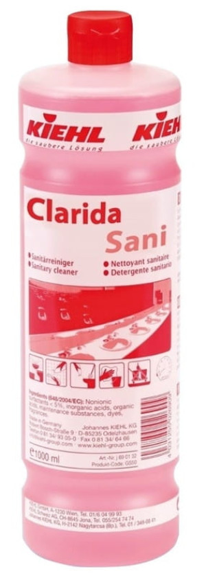 KIEHL Clarida Sani kwasowy preparat do codziennego mycia toalet 1L