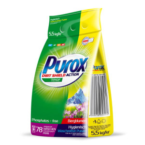 PUROX Automat proszek do prania 5,5kg 78prań