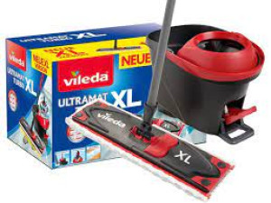 VILEDA BOX ULTRAMAX TURBO XL zestaw z mopem obrotowym 2in1