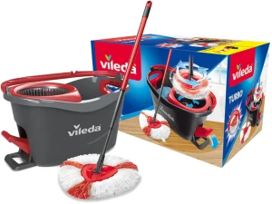 VILEDA BOX TURBO zestaw z mopem obrotowym 2in1