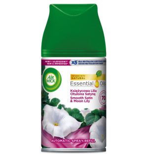 AIR WICK FRESHMATIC wkład 250ml KSIĘŻYCOWA LILIA OTULONA SATYNĄ