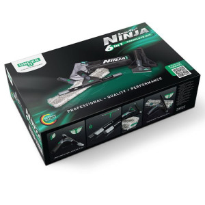 UNGER ErgoTec Ninja 6w1 zestaw do mycia okien