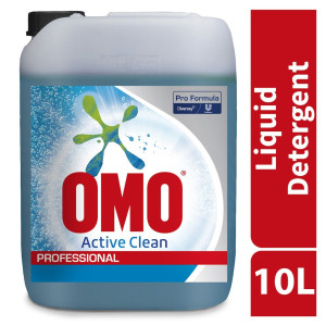 Omo Professional Active Clean Liquid 10L / 154prań płynny detergent do prania
