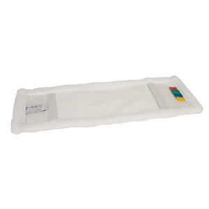 CleanPRO kieszeniowy mop płaski z mikrofazy 40cm