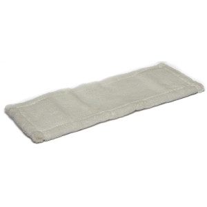 CleanPRO mop płaski mikrofibra "DUO" KLIPS/KIESZEŃ 50cm