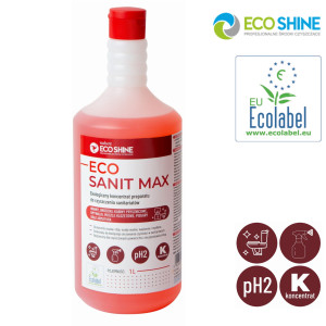 ECO SANIT MAX 1L Ekologiczny skoncentrowany preparat do czyszczenia sanitariatów